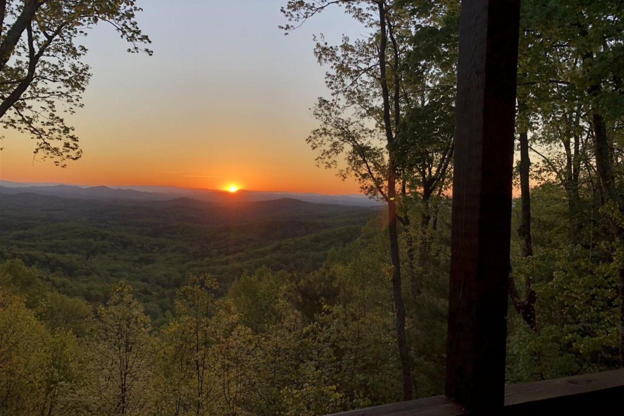 Appalachian Sunrise Amazing Views Close To Blue Ridge Hike From The Cabin Экстерьер фото