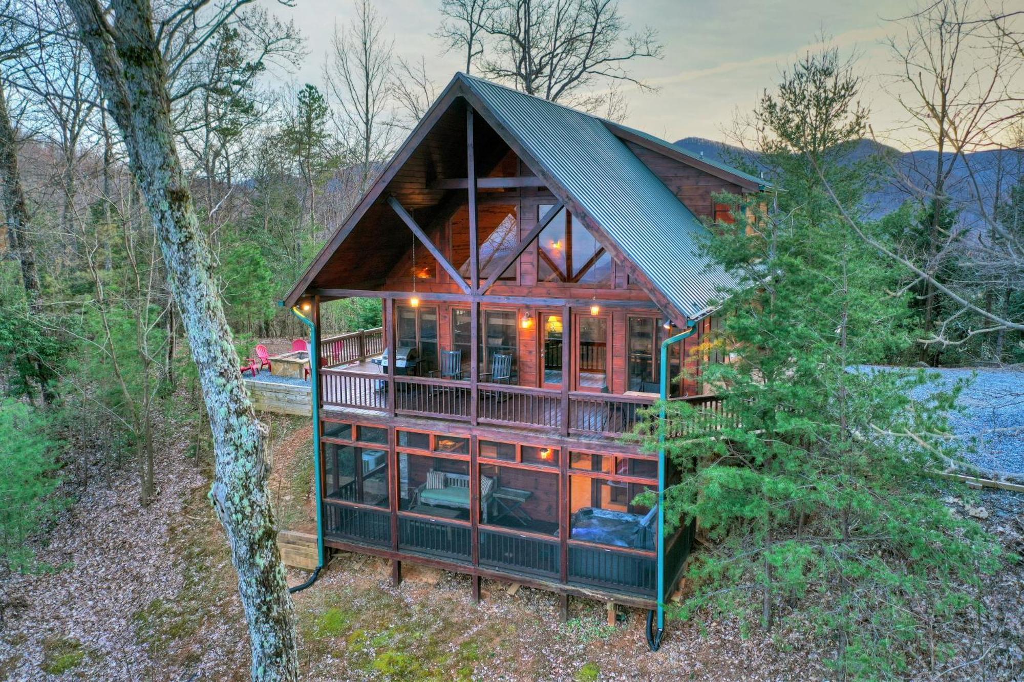 Appalachian Sunrise Amazing Views Close To Blue Ridge Hike From The Cabin Экстерьер фото